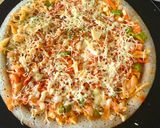A picture of step 3 of Dosa Pizza.