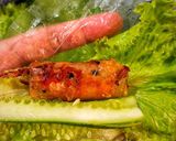 Hình bước làm 3 của món Ram Tôm Đất Bình Định Cuốn Bánh Tráng Rau Sống
