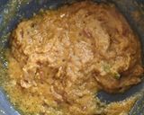 A picture of step 3 of Matar paneer biryani.