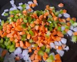 A picture of step 3 of Veg Burritos.