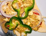 A picture of step 5 of Sandwich #ramadancontest.