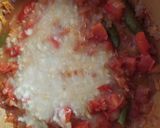A picture of step 4 of Mirapakaya dal.
