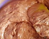 A picture of step 5 of Eggless banana cake.