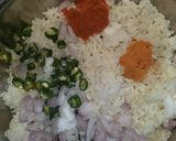 A picture of step 2 of Leftover Rice Cutlets.