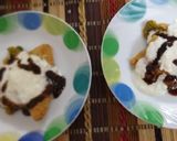 A picture of step 3 of Zhatpat samosa chaat.