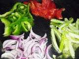वेजिटेबल चीज़ सैंडविच (Vegetable cheese sandwich recipe in hindi)