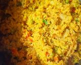 A picture of step 4 of One Pot Cooking (Vegetables Daliya Pulao).