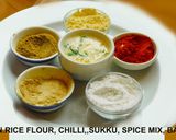 A picture of step 1 of Mushroom pakora.