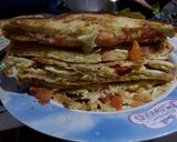 Foto langkah ke 4 dari resep Sandwich Telur.