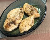 A picture of step 2 of Rosemary Chicken Breasts with Garlic Sauce 🧄.