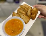 Foto langkah ke 9 dari resep Kue lobak goreng.