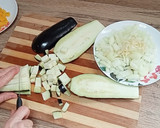 Foto del paso 1 de la receta: Macarrones con atún y berenjena #pasta