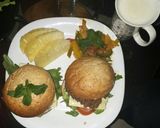 A picture of step 5 of Home made Burger.