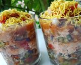 A picture of step 6 of Sprouts chaat.