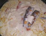 Foto langkah ke 5 dari resep Pindang tahu masak santan simple.