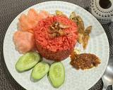 Cara Membuat Nasi Uduk Buah Naga 6