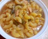 A picture of step 3 of Hot & Sour Macaroni soup 🍜.