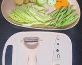 Hình bước làm 1 của món Nước dashi tuần 1