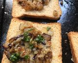 Foto del paso 2 de la receta: Tostada con berenjena al ajillo
