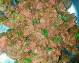 A picture of step 1 of Beef seekh kabab #ramadankitayari.