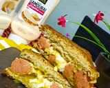 صورة لخطوة 5 من وصفة سندويش هوت دوغ قمة في روعة🥪