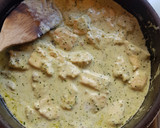 Foto del paso 3 de la receta: Pasta con pollo y pesto