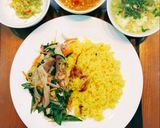 Hình bước làm 4 của món Cơm Gà