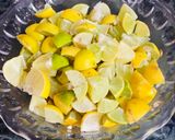 A picture of step 1 of Lemon Pickle.