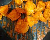 A picture of step 1 of Chicken BBQ karahi.