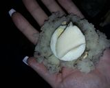 Foto del paso 3 de la receta: Bombas de papa con muzzarella y huevo duro