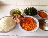 Fried rice with with salad recipe step 2 photo