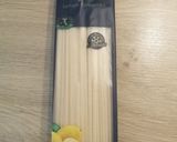 Foto del paso 1 de la receta: Espagueti de limón al ajillo con gambitas y espinacas