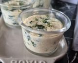 Une image de l'étape 4 de Verrines épinards et fromage au Cookeo infinity.