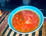 Фото кроку 6 до Очень вкусный борщик, вкусно и красиво 😍.