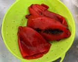 Une image de l'étape 1 de Pommes de terre sautées aux poivrons et oignon rouge.