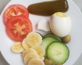 A picture of step 1 of A lite nutritional breakfast.