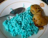 Foto langkah ke 5 dari resep 411. Nasi Liwet Bunga Telang FiberCreme.