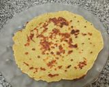 Foto del paso 2 de la receta: Panqueques de harina de arvejas rellenos con escalibada