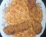 صورة لخطوة 3 من وصفة مكرونة مشكلة بصلصة الطماطم 🍅