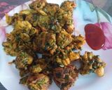 ग्रीन ऑनियन पकौड़ा(Green Onion Pakode recipe in Hindi) रेसिपी चरण 5 फोटो