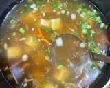 A picture of step 1 of Hong Kong-Style Hot and Sour Soup.