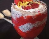 A picture of step 3 of Strawberry Chia Pudding.