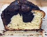 A picture of step 8 of Chocolate & Vanilla “Spanish plum-cake”!!.