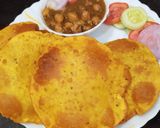 A picture of step 9 of Chikkad Chhole.