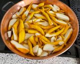 Une image de l'étape 1 de Confiture de Cédrats « mains de bouddha ».