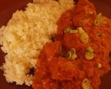 Une image de l'étape 9 de Poulet Curry au Lait de Coco.