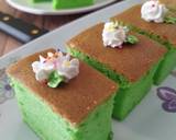 Cara Membuat Pandan Ogura Cake 5