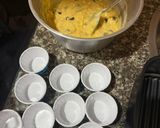 Foto langkah ke 2 dari resep Muffin Coklat Keju Almond (Snack Mpasi 1y+).
