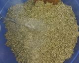 Foto langkah ke 3 dari resep Tapai Gambut (tapai ketan daun katuk bubuk).