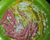 Foto langkah ke 5 dari resep Klanting/Cenil Tepung Kanji.